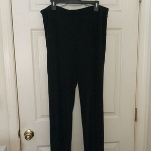 Chico's Classic Black Straight Leg Pants